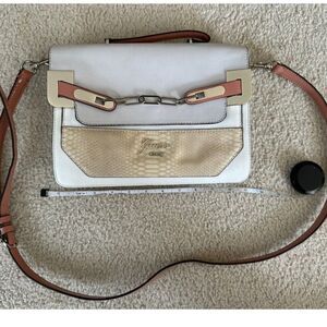 Guess Multi Colored Handbag Purse With Shoulder Strap